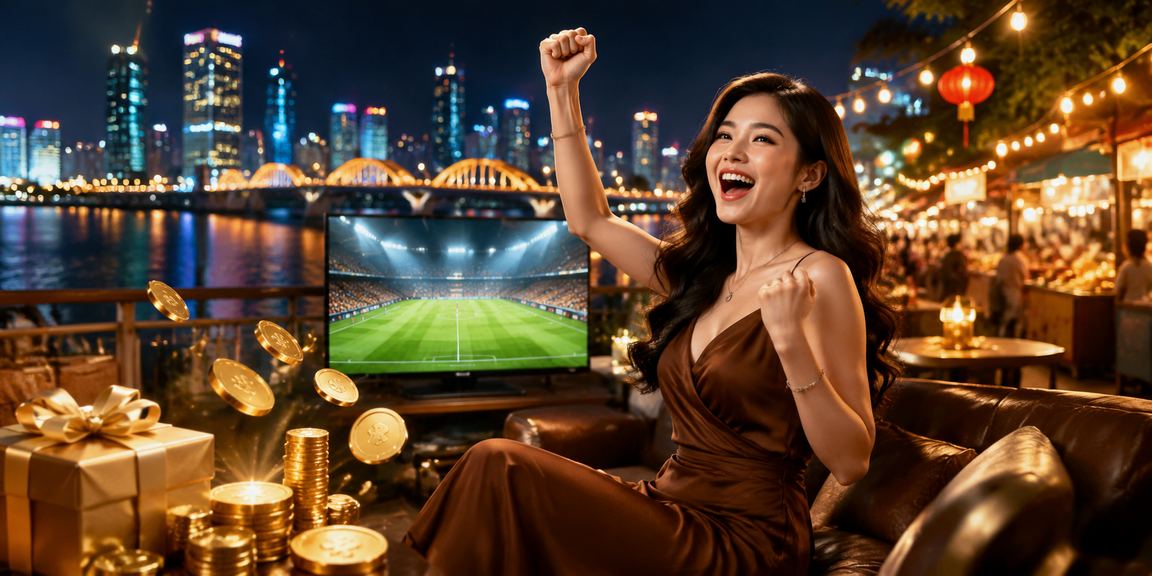 Người dùng tại Đà Nẵng kiểm tra cashback và bonus trên điện thoại bên ly cà phê