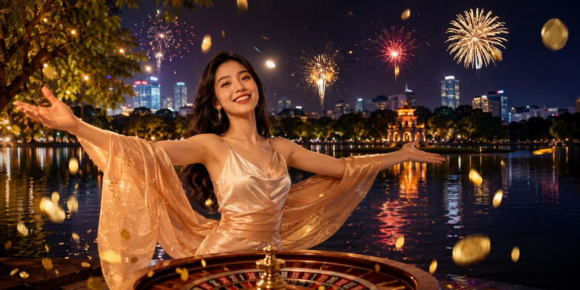 Người chơi roulette trực tuyến tại Hà Nội trong không khí lễ hội